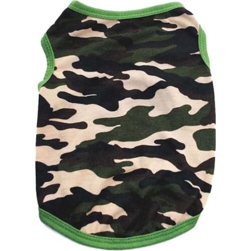 Dog Clothes for Small Dog Camouflage Vest Small Dogs Coat Jacket Puppy Dogs Shirt French Bulldog Cat Clothing Ropa Para Perro