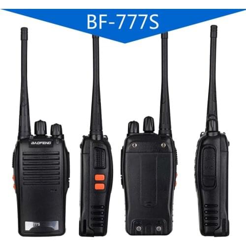 Original Baofeng BF-777S Walkie Talkie Portable Two Way Ham CB Radio Hunting Truck Driver 5W 16CH UHF BF777s Durable Long Range