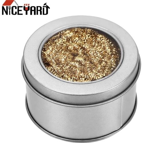 Welding Cleaning Ball Welding Soldering Iron Tip Cleaner Mechanical Accessories Wiping Auxiliary Tool Copper Wire Mould