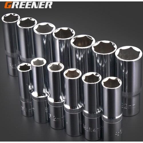 1/2 Socket Wrench Head Sleeve Double End Hand Tools Auto Repair Tool Casing Removal Tool Cart Standard 8-32mm Ratchet Wrench Use