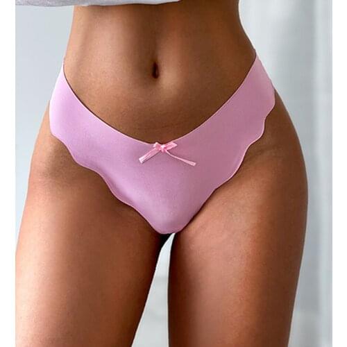 8 Color Big Size Sexy Womens Seamless Panties Sexy Thongs G-string Underwear Panties Intimate Briefs For Ladies T-back Lingerie