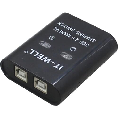 Usb sharing switch 2 Port/4 Port HUB usb Sharing Switch Adapter Box Per Scanner Stampante 2/4 computers share a printer