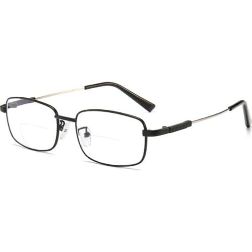 Vintage Reading Glasses Rectangle Black Frame Anti Blue Light Lens Fashion Radiation Protection Eyeglasses for Women