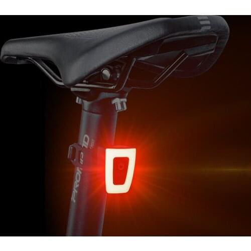 Waterproof Bike Light Bicycle Tail Lights USB Charging Helmet Mountain Bike Rear Light Outdoor Cycling Taillamp Bike Accessories