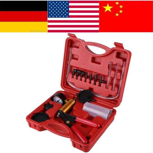 Oversea Vacuum Tester Hand Held Vacuum Pump Brake Bleeder Brake Bleeder Vacuum Tester LI Car Tool Vacuum Testing Tool
