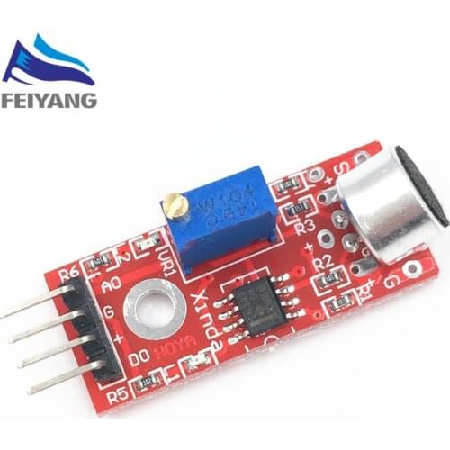 10pcs High Sensitivity Sound Microphone Sensor Detection Module For AVR PIC KY-037 MODU