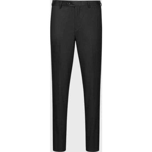 50% wool mens dress pants deep blue stripe slim fit suit pants formal pant for man wedding groom wear plus size from 28 to 42