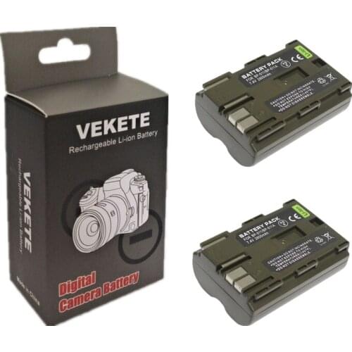 2pcs/lot BP-511 Battery BP-511A BP511 BP511A for Canon G6 G5 G3 G2 G1 EOS 300D 50D 40D 30D 20D 5D MV300i Digital Camera Li-ion