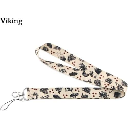 Welcome to The Magic World Lanyard ID Badge Holder Lanyards For keys Camera Student Badge Cool Phone Neck Straps G0952