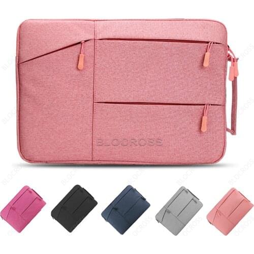 For Samsung Galaxy Tab A7 Case 10.4 Inch SM-T500 / T505 / T507 Sleeve Bag with Hanle 11 inch Zipper Hanbag Briefcase for Women