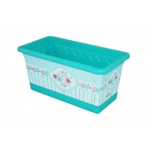 SAMPURHCASE Flower Pot Balcony Decorated (31 Cm) 8833S