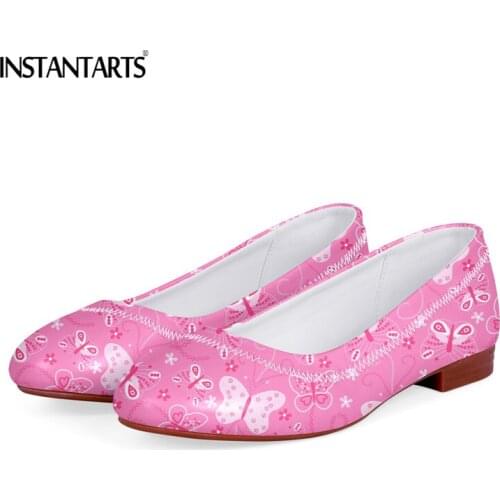 Женские туфли с ремешком Instantarts China At AliExpress