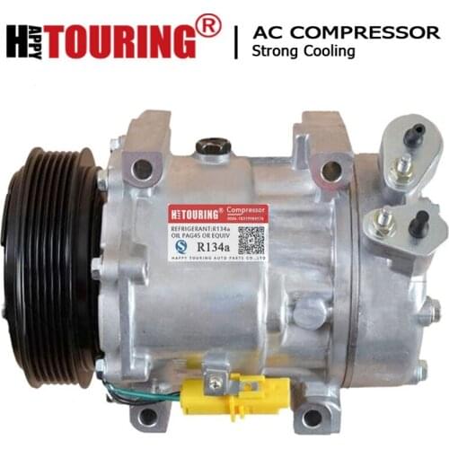 For sanden sd7v16 compressor fit CITROEN C5 C8 PEUGEOT Xsara Picasso 9659232180 9672865680 9683061880 6453.NK 9686061780 6453YK