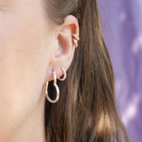 Exaggerated Geometric Smooth Big Circle Hoop Earrings free shipping elegant gold color love heart hoop earrings for young girl