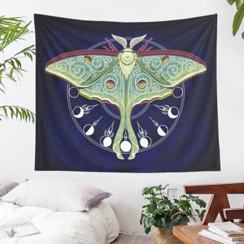Butterflies flower Tapestry Celestial Floral Wall Tapestry Wall Hanging Hippie Flower Wall Carpets Dorm Decor Starry Sky Carpet