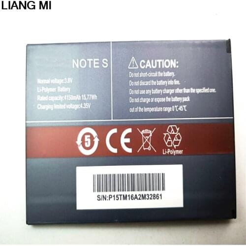 New 3.8V 4150 mAh Original Replacement Battery Bateria Batterie For CUBOT NOTE S Phone Batteries with phone stander
