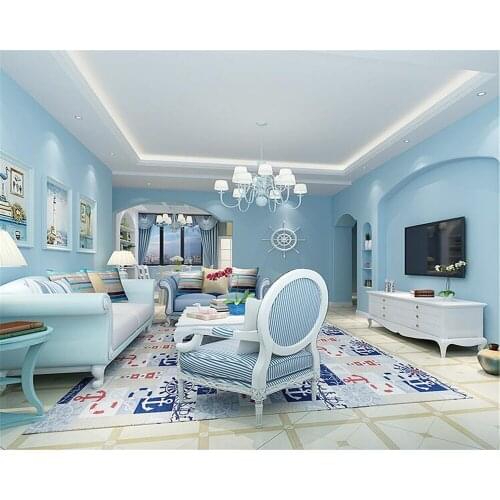 Beibehang Pure Color High Quality 3D Wallpaper Modern Home Living Room Bedroom Desktop Decorative Wallpaper Roll papier peint