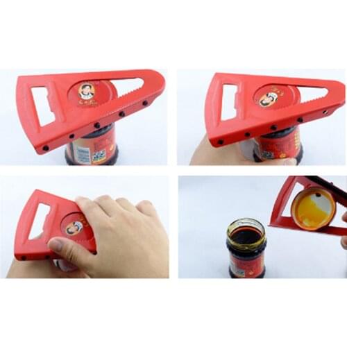 Stainless Steel Opener Can Opener Non-slip Triangle Multi-function Opener Cover Kitchen Bar Tool