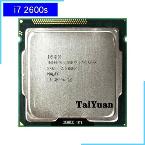 Intel Core i7-2600S i7 2600S i7 2600 S 2.8 GHz Quad-Core Eight-Core 65W CPU Processor LGA 1155
