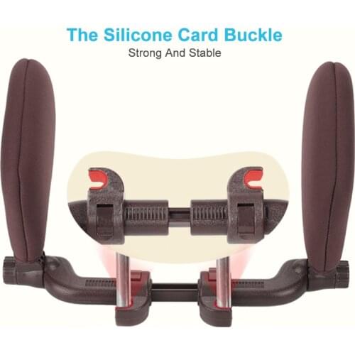 Car Headrest Travel Rest Neck Pillow Support Solution accessories interior Auto Seat Head Cushion For Kids And Adults