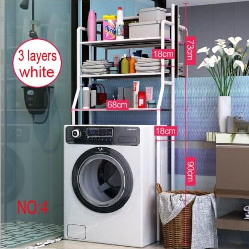 Bathroom storage rack closestool storage rack washing machine storage rack
