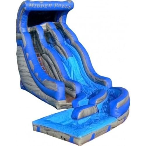 Thick 0.55mm PVC material high inflatable water slides water park equipment for sale