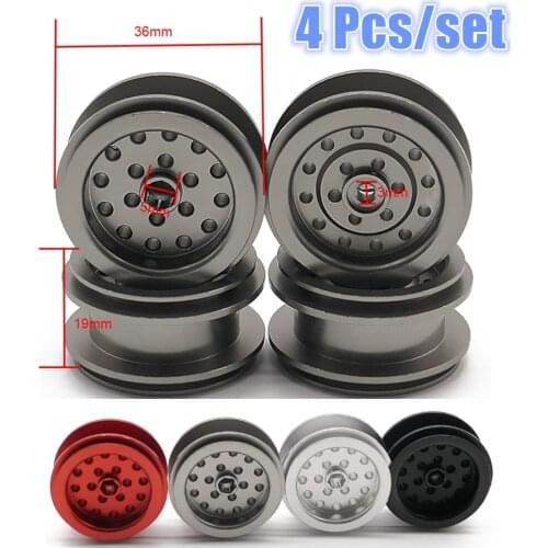 Upgraded spare parts Alloy wheel tire/rim for 1/16 WPL Henglong B1 B-14 B-16 C-14 C-24 B-24 B-26 B-36 Ural Q60 Q61 Q62