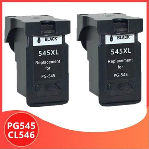 2 Black PG545 CL546 replacement for canon ink cartridge pg545xl pg 545 545XL for pixma MG2950 MG2550 MG2500 MG3050 MG2450 MG3051