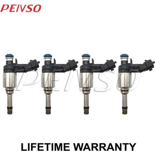 4x 35310-2B130 0261500014 fuel injector for HYUNDAI ACCENT 2012~2017 VELOSTER 2012~2017 1.6L L4