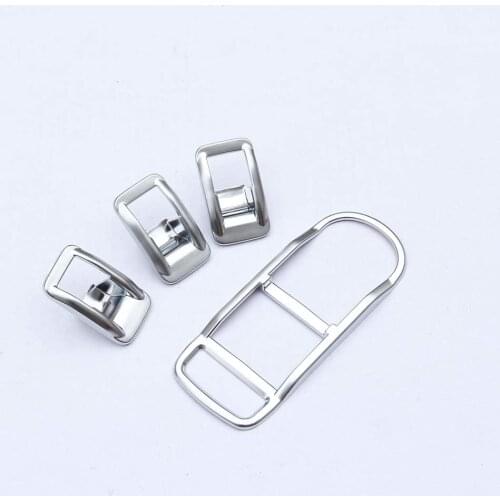 ABS Chrome Interior Car Window Lift Button Switch Cover Trim 4pcs For Land Rover Freelander 2 2008-2016