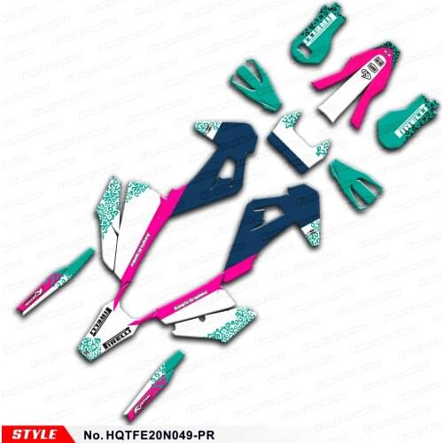 AFTERMARKET Off-Road Sticker for TE 150i 250i 300i FE250 FE350 FE450 FE501 FE 250 350 450 501 20 21, Style No. HQTFE20N049-PR