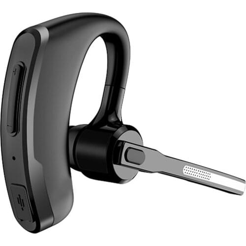 Wireless Bluetooth Headset Cvc8.0 Dual-Mic Active Noise Reduction V5.0 Ear-Mounted Single-Ear Driving/Business/Office