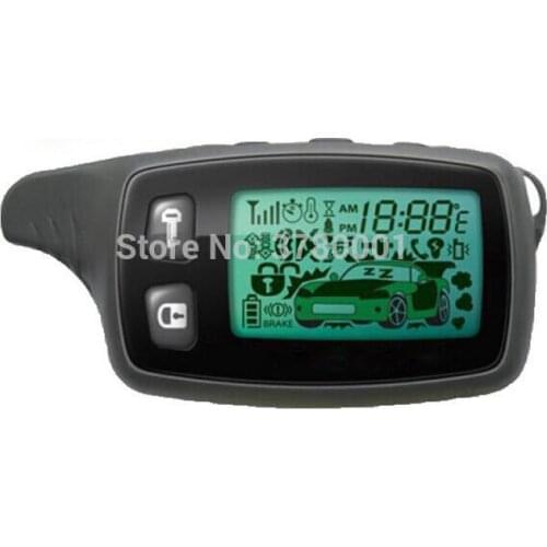 Keychain TW9010 LCD Remote Control Key for Tomahawk TW-9010 two way car alarm TW-7000 D900 D700 SL-950 S-700 TW7000 D-900 SL950