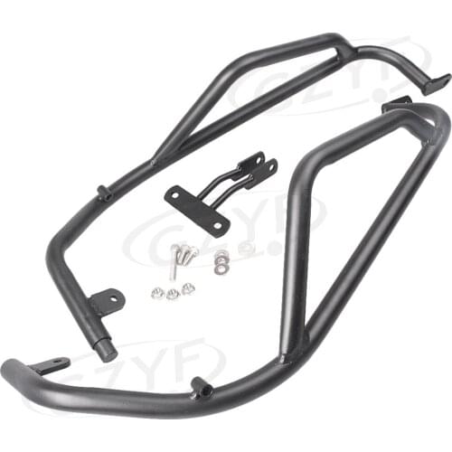 GZYF Motorcycle Engine Guard Highway Crash Bar Protector Replacement Kit For Honda NC700X NC750X 2012 2013 2014 2015 Black
