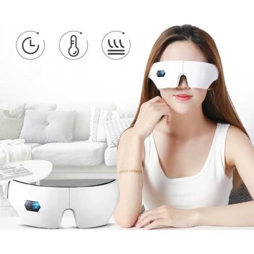 Intelligent steam eye mask female hot compress usb charging heating hot sleep to alleviate fatigue apply eye massager