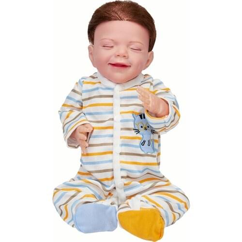 Hoomai 12'' Apirl Reborn Baby Doll Full Vinyl Alive Doll Toys Gift for Children Best Playmate