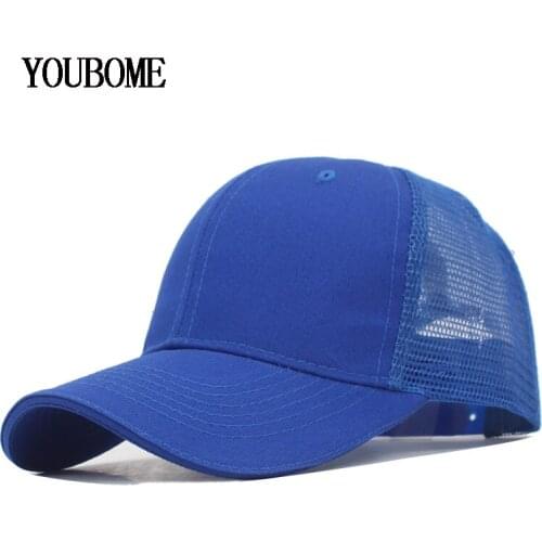 YOUBOME Summer Baseball Cap Women Snapback Caps Men Hats MaLe Caps For Men Mesh Cotton Casquette Bone Fitted Female Dad Hat Cap