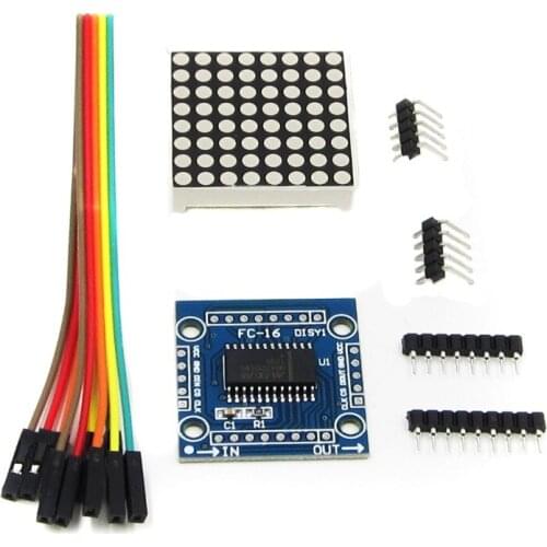 MAX7219 dot matrix module microcontroller module DIY KIT diy electronics