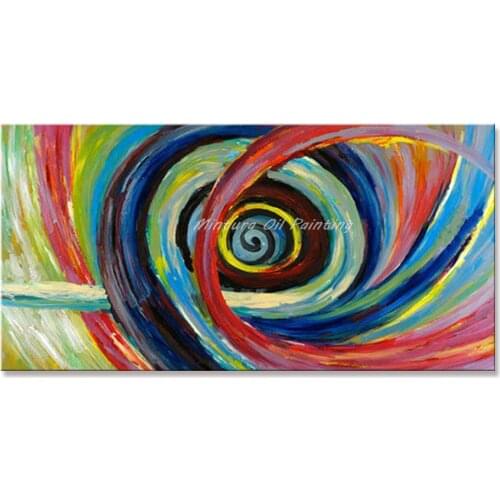 Modern Wall Paintings 100% Hand Painted Hi-Q Wall Art Home Decorative Abstract Oil Painting On Canvas For Living Room