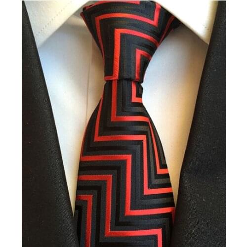 Wholesale 8cm Men Formal Ties Designer Geometric Necktie Dropshipping