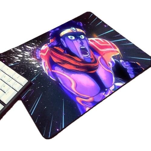 220x180x2MM Small Size Pc Computer Rubber Gaming Gamer Mouse Pad JoJos Bizarre Adventure Anime Comic Manga Pattern Mat
