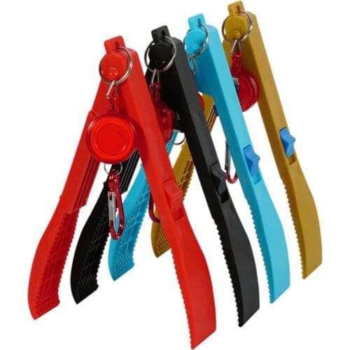 Fish Control Pliers Gripper Non-slip Plastic Hand Grip Clamp Grabber Tackle Tool Fishing Clip Fishing Accessiores