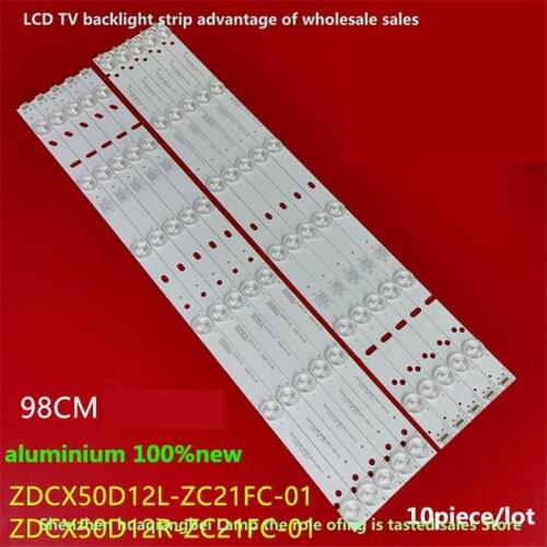 LED Backlight Strip 6 Lamp For ZDCX50D12L-ZC21F-01 ZDCX50D12R-ZC21F-01 303CX500042 PY63589B E320260
