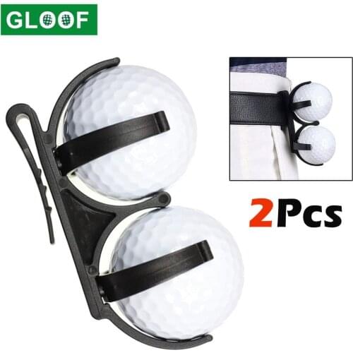 2Pcs GLOOF New Golf Clip Golf Ball Holder Clip Organizer Golfer Golfing Sporting Training Tool Accessory