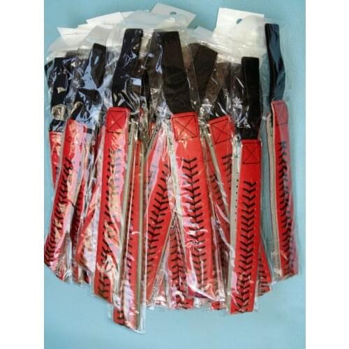 2017 Trendy Leather Headband Elastic Braided Leather Fashion Headband with Attached Hair,Baseball and softball leather headband