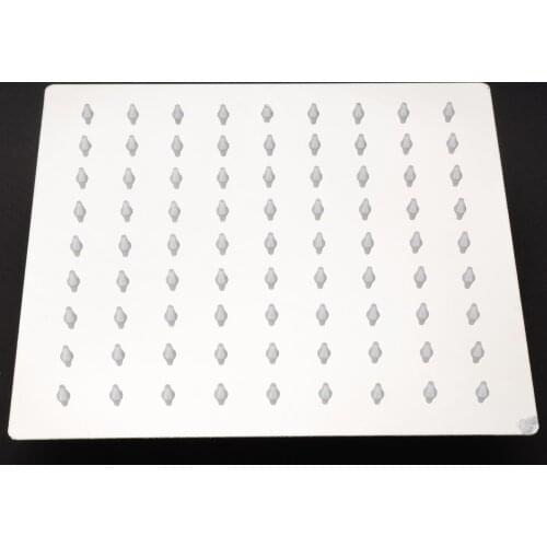 Large Square Stainless Steel Shower Head Bath High Pressure Rainfall Shower Head New 8'' Water Saving Bathroom Hardware