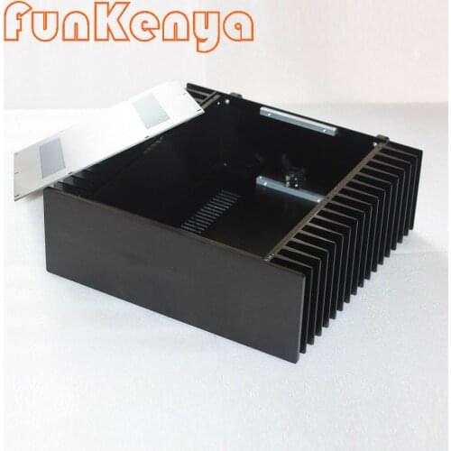 Size W430 H150 D414 Class A aluminum power amplifier chassis thick radiator large aluminum chassis 4315F