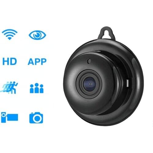 IP Camera Wifi Mini HD1080P Home Security Wireless Small CCTV Infrared Night Vision Motion Detection SD Card Slot Audio V380 APP