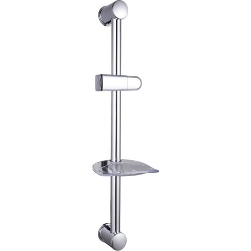 Chrome Finish Wall Mounted Stand Hotel Bathroom Shower rod Shelves Shelf Storage Hairdryer Rack Holder Hanger Storage Rack