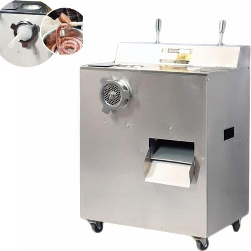 QRLS-400 Large Size Of Electric Meat Grinder 1500W Stainless Steel Multipurpose Kitchen Commercial Stuffer Mincer 1pc